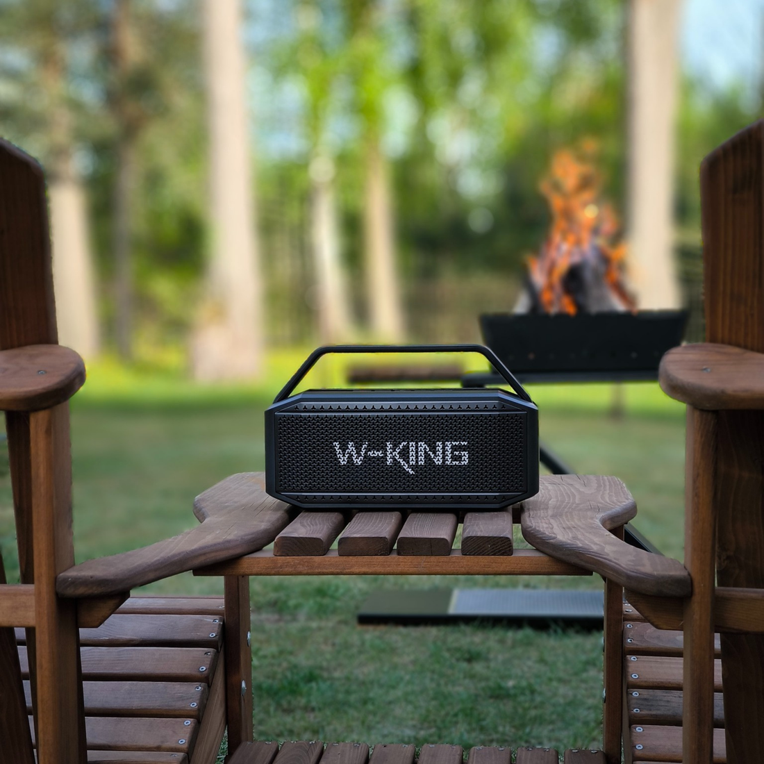 W-King D8 with defect Portable Bluetooth Speaker 50W 3.7V 10400mAh / 7.2V 5200mAh