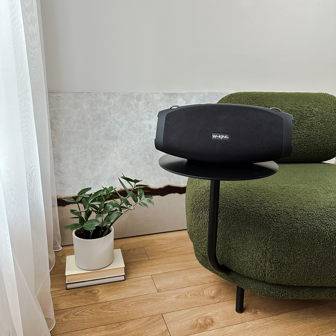 W-King X10 with defect Portable Wireless Bluetooth Speaker 70W - 15600mAh 3.7V / 7.2V 7800mAh