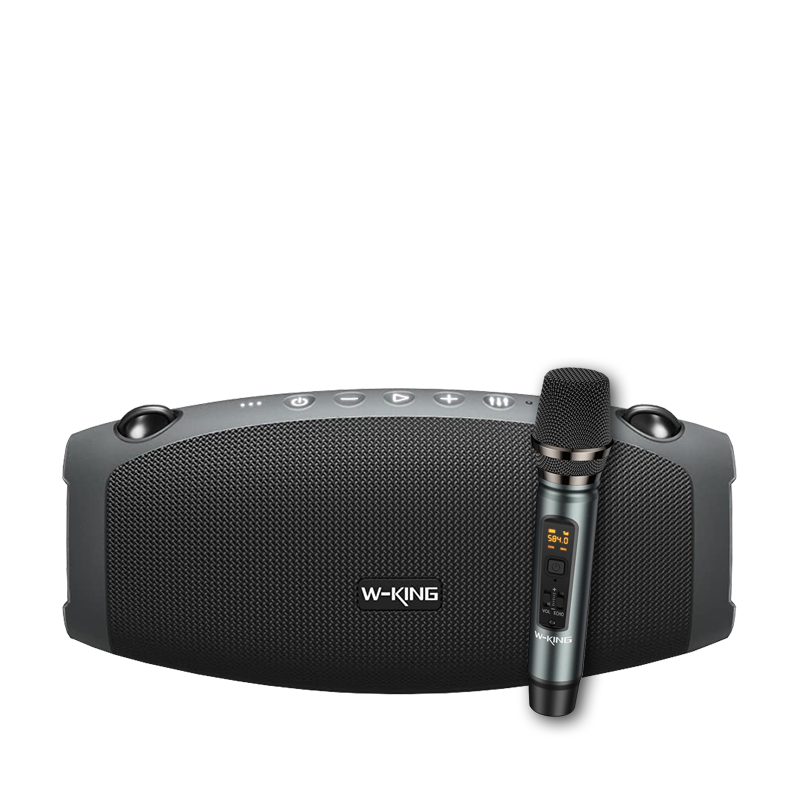 W-King X10 Portable Bluetooth Speaker with Microphone 70W - 15600mAh 3.7V / 7.2V 7800mAh